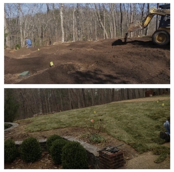 Before and after landscaping transformation 7 by X-Treme Landscaping