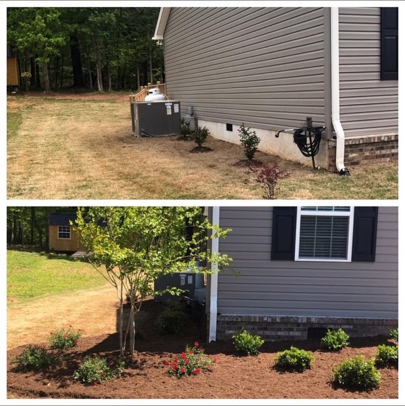 Before and after landscaping transformation 4 by X-Treme Landscaping